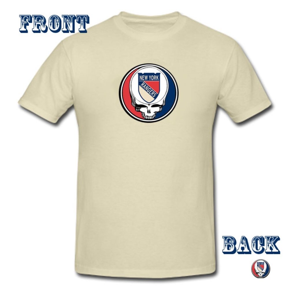 Grateful Dead New York Rangers old school logo